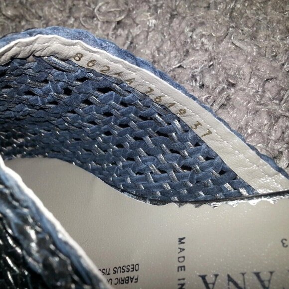 PONS QUINTANA-Pointed Toe Mules-Hand Woven Bronze Metallic Leather-Size 37-NEW - Picture 7 of 8